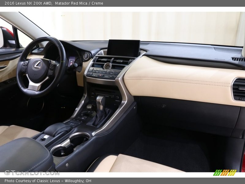 Matador Red Mica / Creme 2016 Lexus NX 200t AWD