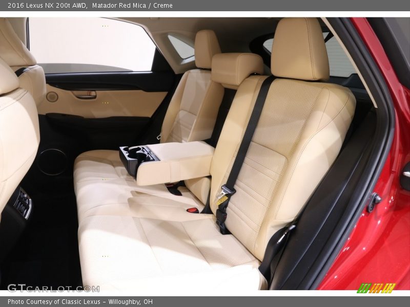 Matador Red Mica / Creme 2016 Lexus NX 200t AWD