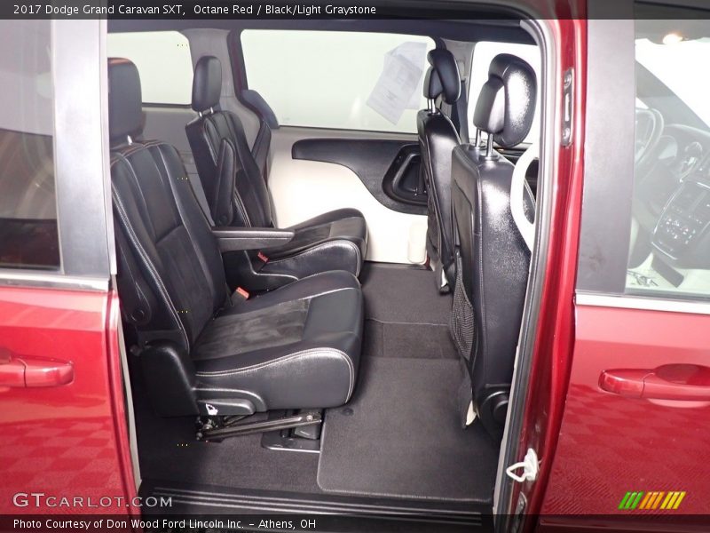 Octane Red / Black/Light Graystone 2017 Dodge Grand Caravan SXT