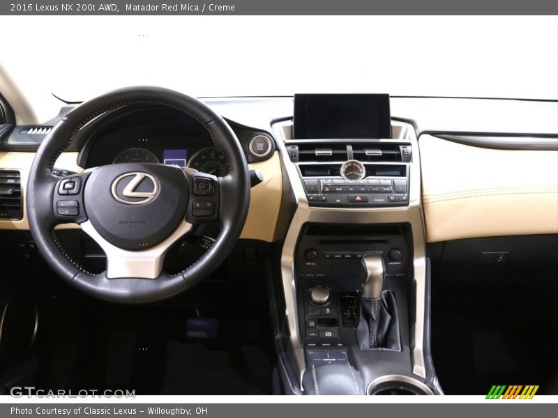 Matador Red Mica / Creme 2016 Lexus NX 200t AWD