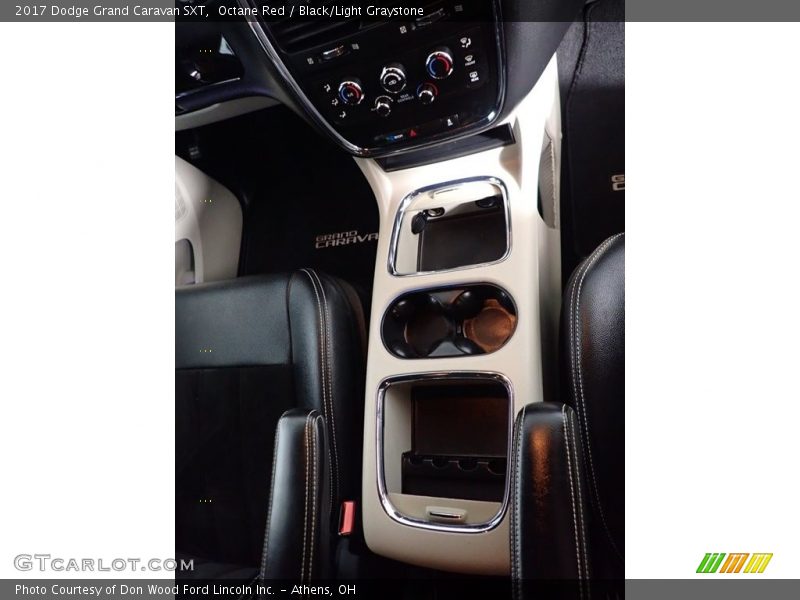 Octane Red / Black/Light Graystone 2017 Dodge Grand Caravan SXT