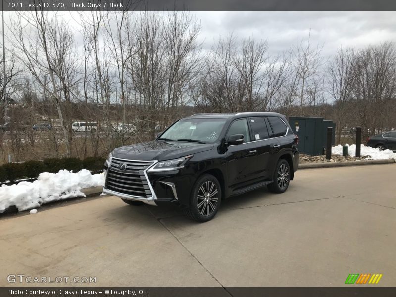 Black Onyx / Black 2021 Lexus LX 570
