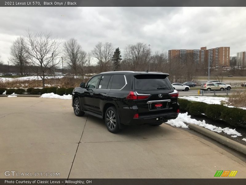 Black Onyx / Black 2021 Lexus LX 570
