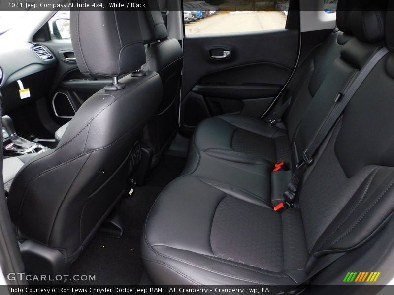 White / Black 2021 Jeep Compass Altitude 4x4