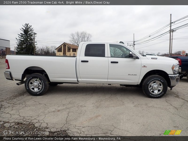 Bright White / Black/Diesel Gray 2020 Ram 2500 Tradesman Crew Cab 4x4