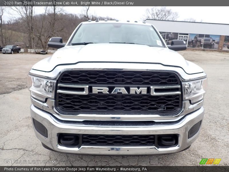 Bright White / Black/Diesel Gray 2020 Ram 2500 Tradesman Crew Cab 4x4