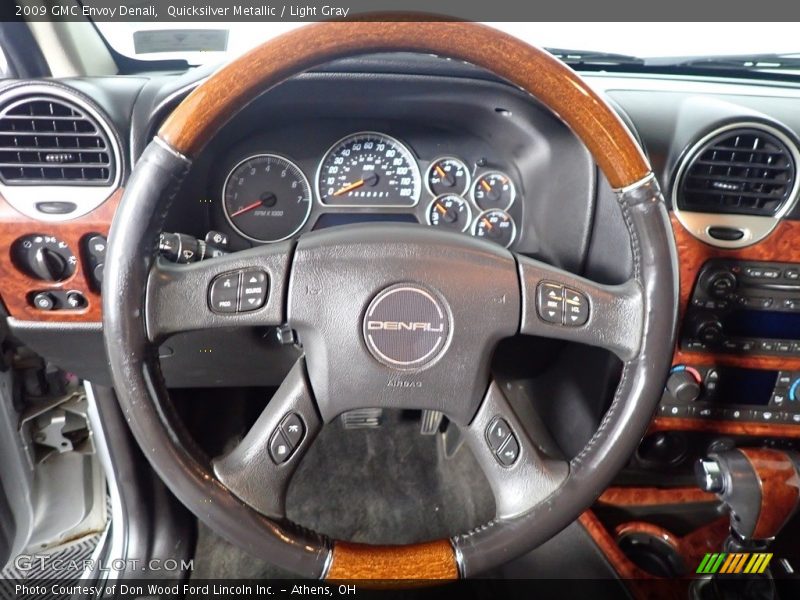 Quicksilver Metallic / Light Gray 2009 GMC Envoy Denali