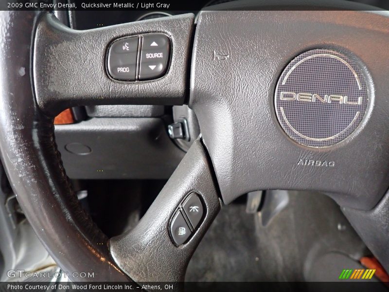 Quicksilver Metallic / Light Gray 2009 GMC Envoy Denali