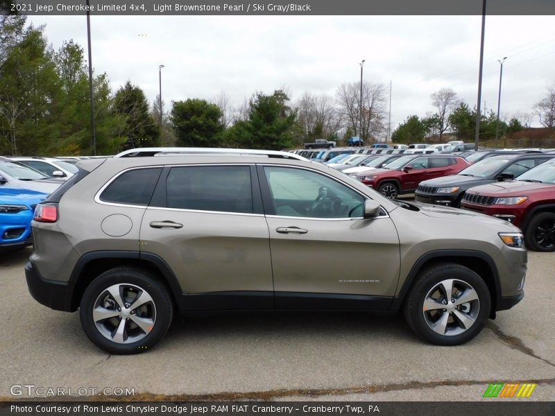  2021 Cherokee Limited 4x4 Light Brownstone Pearl