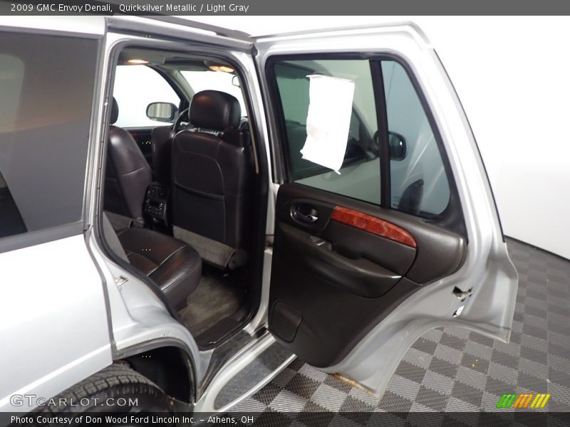 Quicksilver Metallic / Light Gray 2009 GMC Envoy Denali