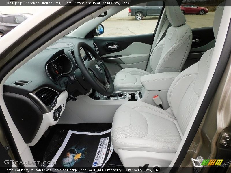  2021 Cherokee Limited 4x4 Ski Gray/Black Interior