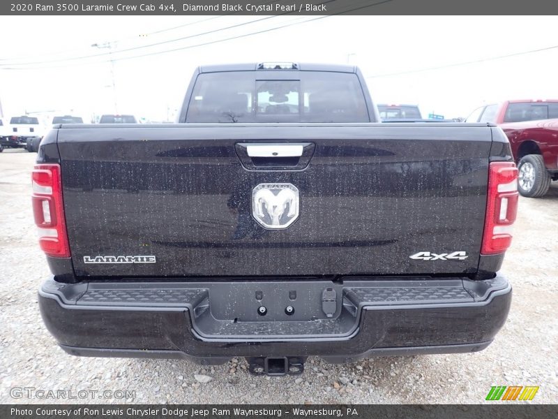 Diamond Black Crystal Pearl / Black 2020 Ram 3500 Laramie Crew Cab 4x4