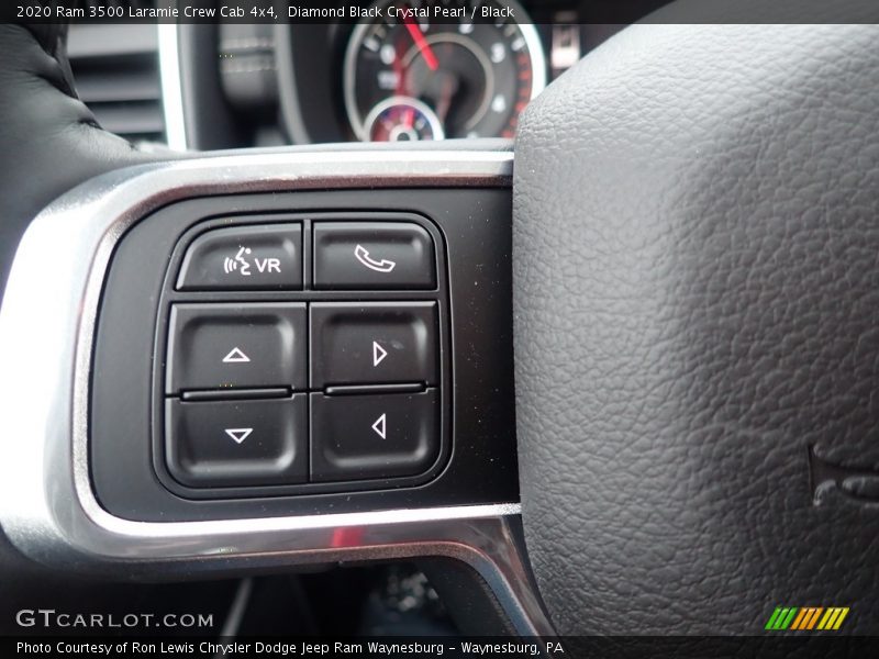 Diamond Black Crystal Pearl / Black 2020 Ram 3500 Laramie Crew Cab 4x4