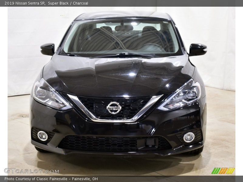 Super Black / Charcoal 2019 Nissan Sentra SR