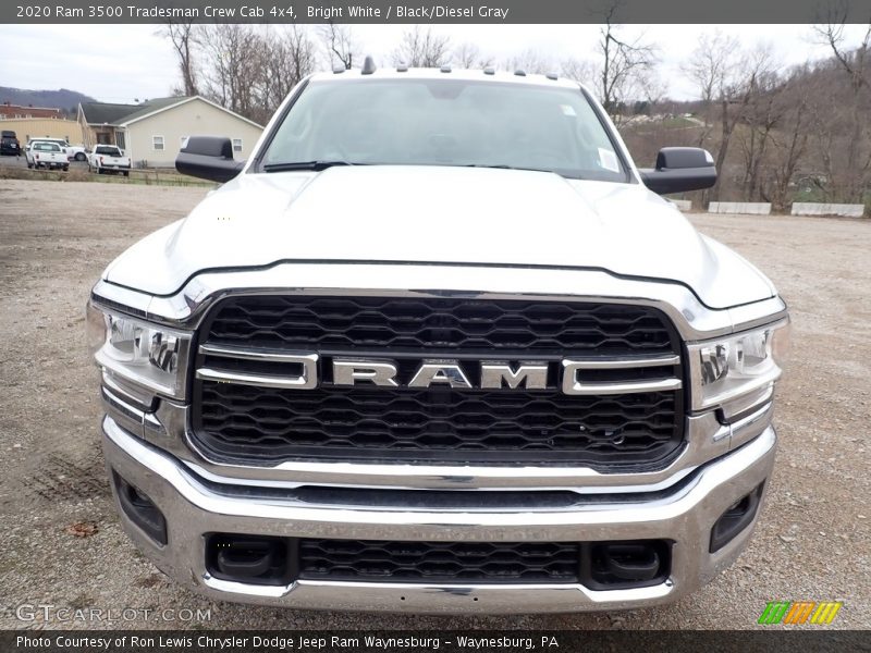 Bright White / Black/Diesel Gray 2020 Ram 3500 Tradesman Crew Cab 4x4