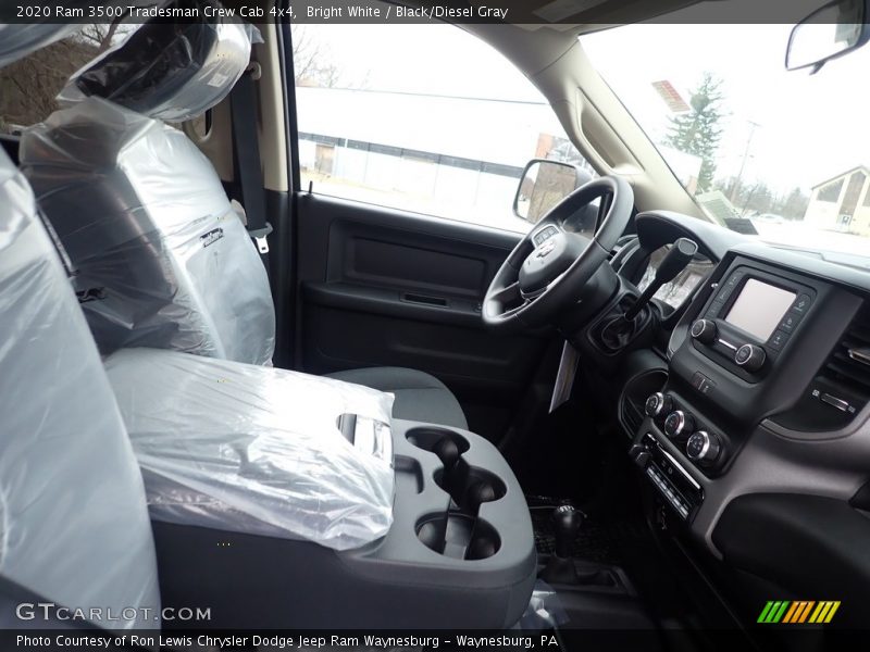 Bright White / Black/Diesel Gray 2020 Ram 3500 Tradesman Crew Cab 4x4