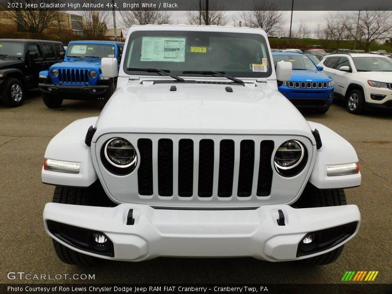 Bright White / Black 2021 Jeep Gladiator High Altitude 4x4
