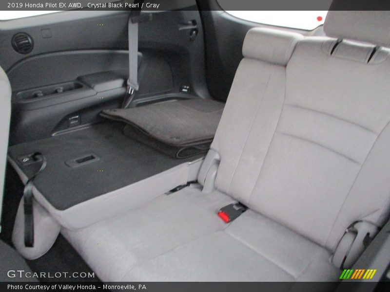 Crystal Black Pearl / Gray 2019 Honda Pilot EX AWD