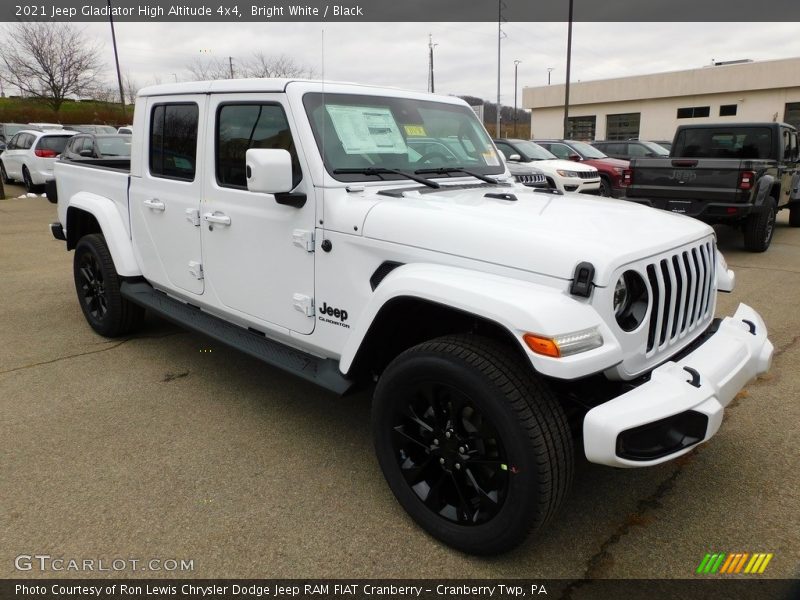 Bright White / Black 2021 Jeep Gladiator High Altitude 4x4