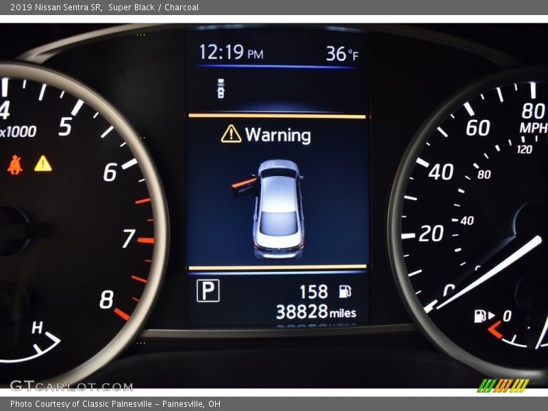 Super Black / Charcoal 2019 Nissan Sentra SR