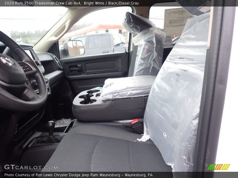 Bright White / Black/Diesel Gray 2020 Ram 3500 Tradesman Crew Cab 4x4