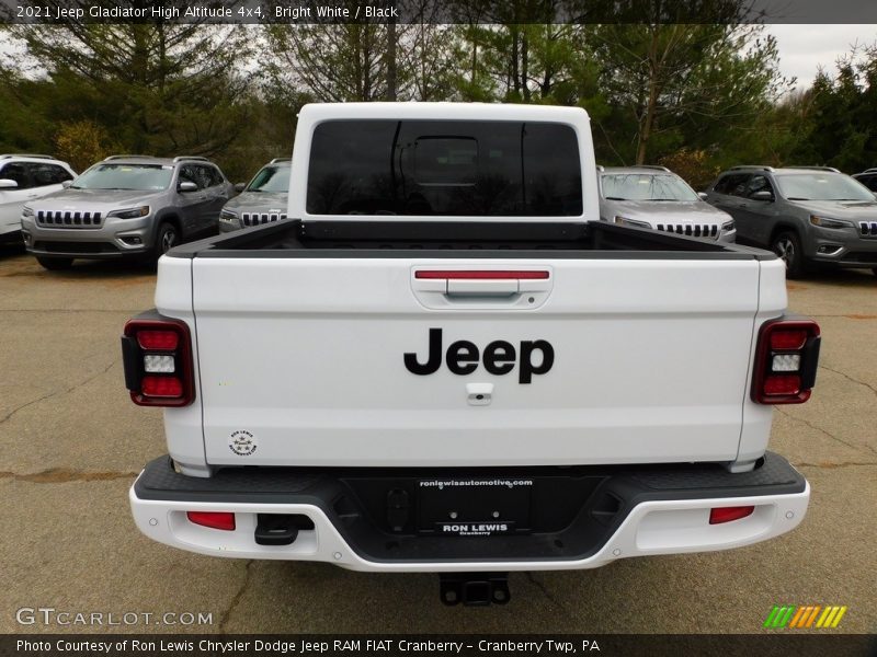 Bright White / Black 2021 Jeep Gladiator High Altitude 4x4