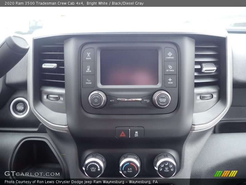 Bright White / Black/Diesel Gray 2020 Ram 3500 Tradesman Crew Cab 4x4
