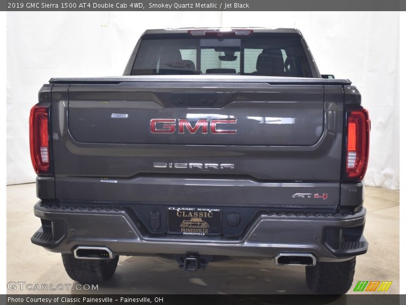 Smokey Quartz Metallic / Jet Black 2019 GMC Sierra 1500 AT4 Double Cab 4WD