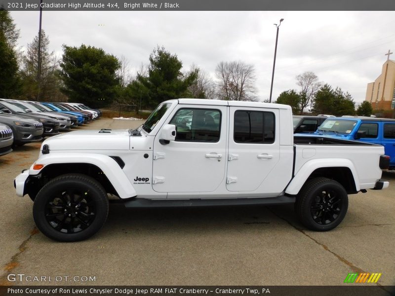 Bright White / Black 2021 Jeep Gladiator High Altitude 4x4