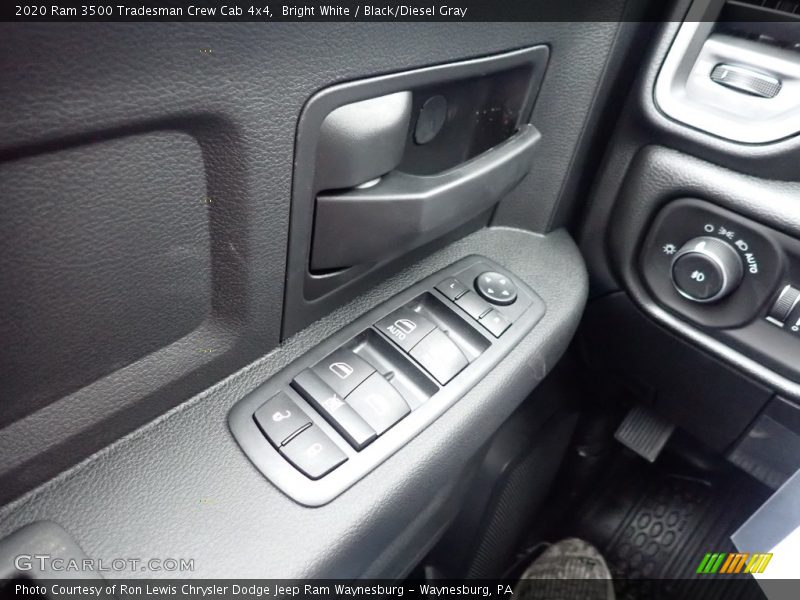 Bright White / Black/Diesel Gray 2020 Ram 3500 Tradesman Crew Cab 4x4