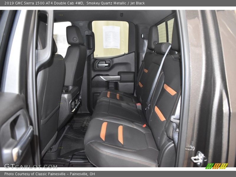 Smokey Quartz Metallic / Jet Black 2019 GMC Sierra 1500 AT4 Double Cab 4WD