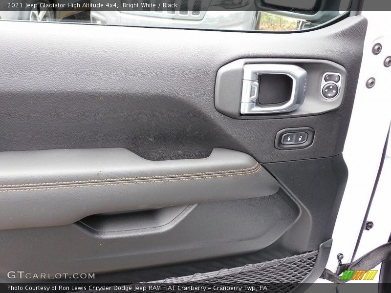 Bright White / Black 2021 Jeep Gladiator High Altitude 4x4