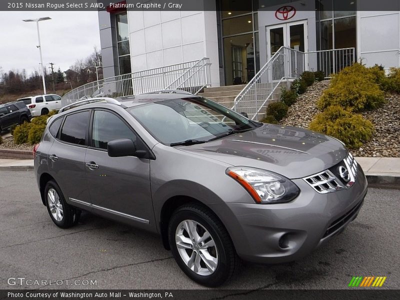Platinum Graphite / Gray 2015 Nissan Rogue Select S AWD