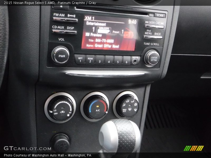 Platinum Graphite / Gray 2015 Nissan Rogue Select S AWD