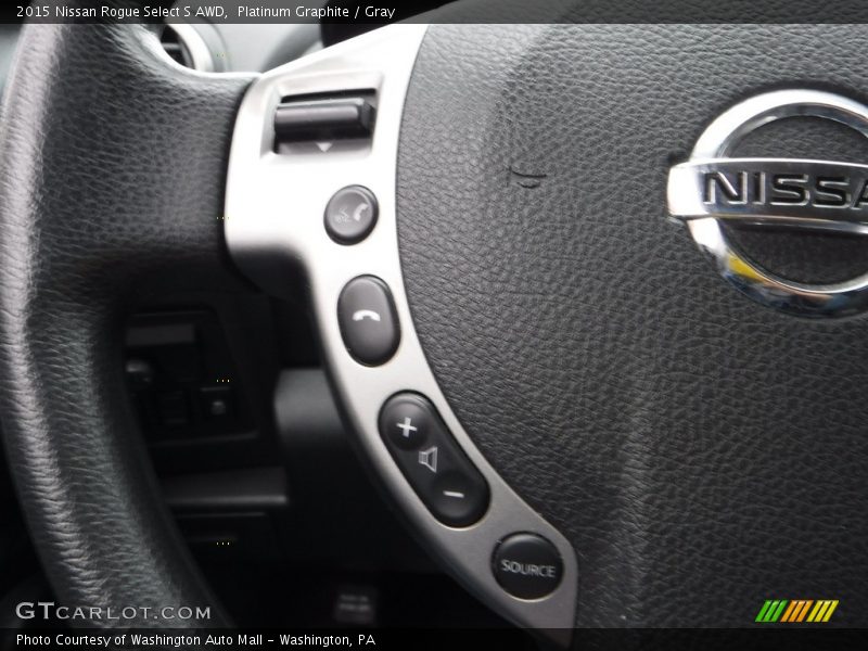 Platinum Graphite / Gray 2015 Nissan Rogue Select S AWD