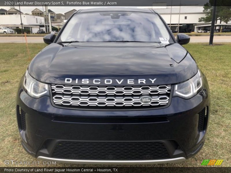 Portofino Blue Metallic / Acorn 2020 Land Rover Discovery Sport S
