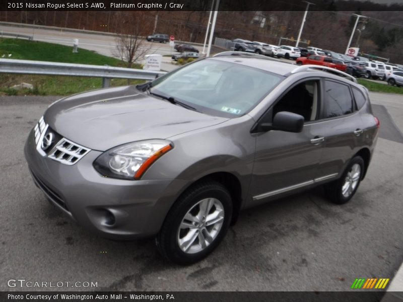 Platinum Graphite / Gray 2015 Nissan Rogue Select S AWD