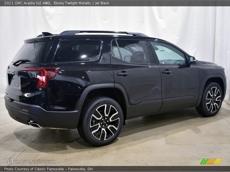 Ebony Twilight Metallic / Jet Black 2021 GMC Acadia SLE AWD