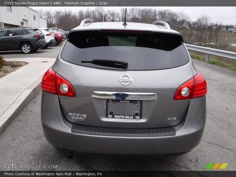 Platinum Graphite / Gray 2015 Nissan Rogue Select S AWD