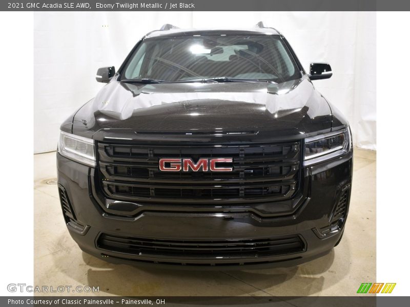 Ebony Twilight Metallic / Jet Black 2021 GMC Acadia SLE AWD
