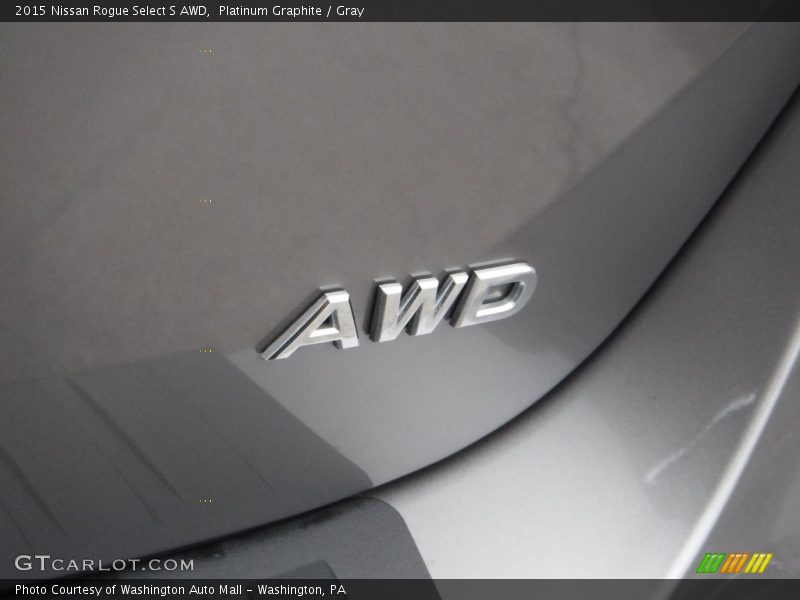 Platinum Graphite / Gray 2015 Nissan Rogue Select S AWD