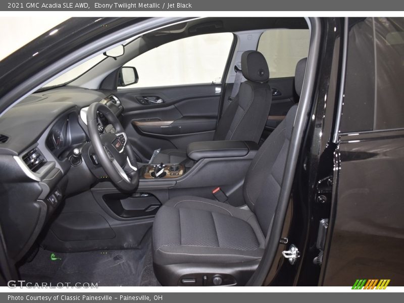 Ebony Twilight Metallic / Jet Black 2021 GMC Acadia SLE AWD