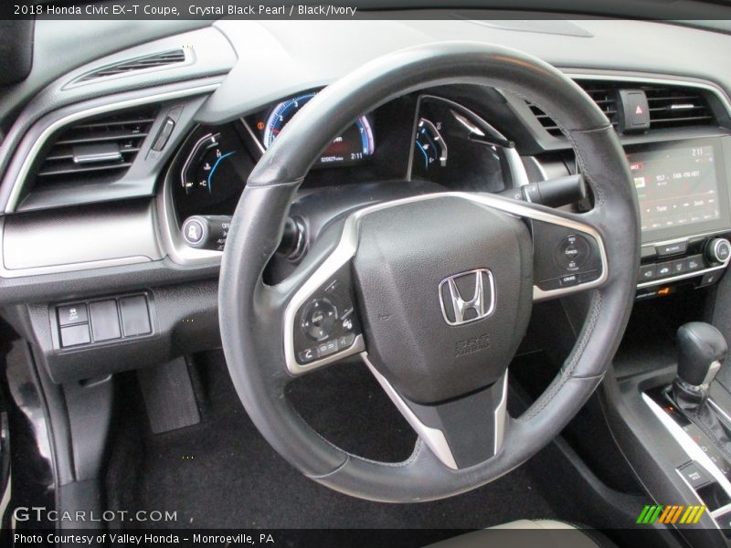  2018 Civic EX-T Coupe Steering Wheel