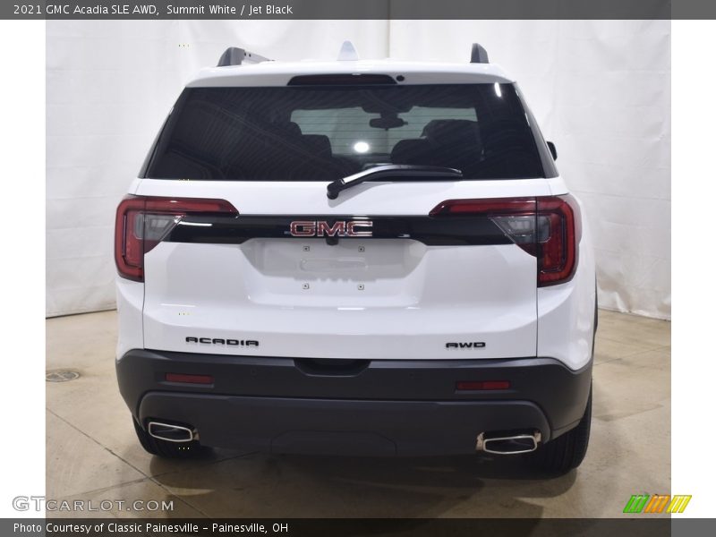 Summit White / Jet Black 2021 GMC Acadia SLE AWD