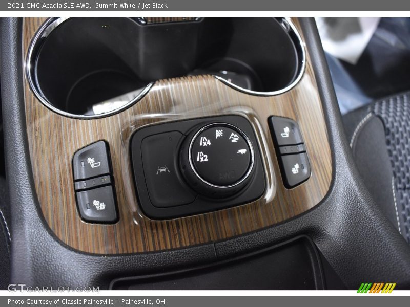 Summit White / Jet Black 2021 GMC Acadia SLE AWD