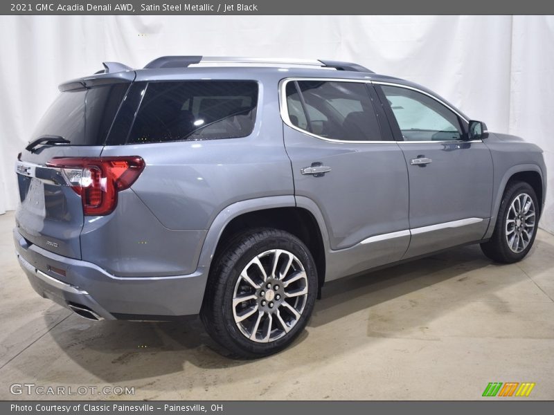 Satin Steel Metallic / Jet Black 2021 GMC Acadia Denali AWD