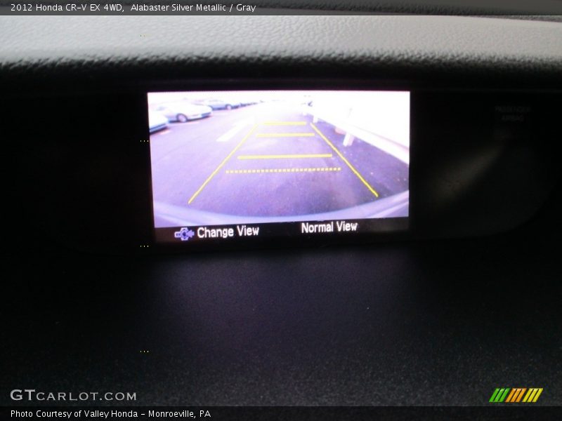 Alabaster Silver Metallic / Gray 2012 Honda CR-V EX 4WD