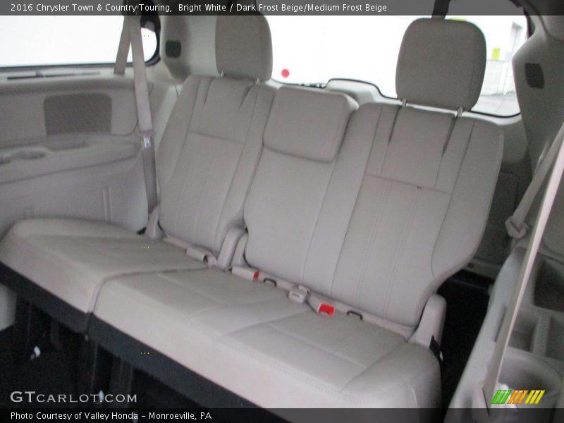 Bright White / Dark Frost Beige/Medium Frost Beige 2016 Chrysler Town & Country Touring