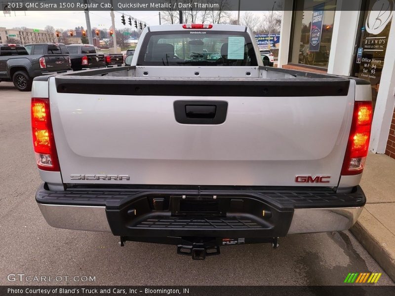 Quicksilver Metallic / Dark Titanium 2013 GMC Sierra 1500 Regular Cab