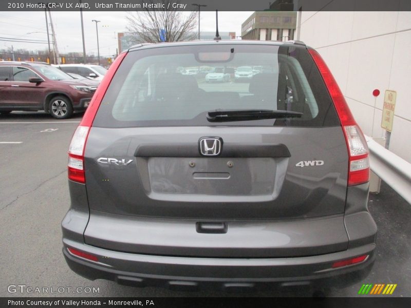 Urban Titanium Metallic / Gray 2010 Honda CR-V LX AWD